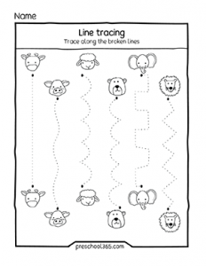 line-tracing-level-1-5h | Preschool365