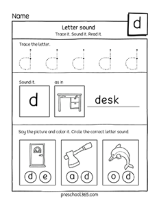 Preschool letter sound activities from A to Z | Preschool365
