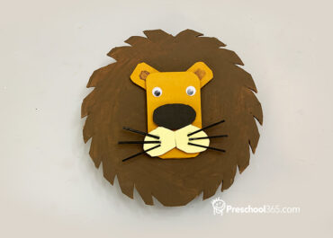 How to make a cute Lion King From cardboard