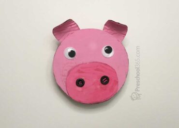 How to make a paper pig craft