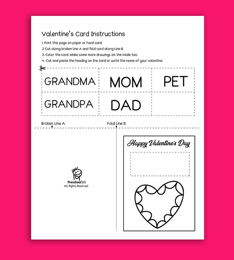 Little Hearts Valentine's Theme Packet (23 Page Activity Pack) - Image 20