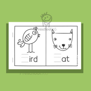 Fun Picture and beginning Letter sounds activity for preschool children