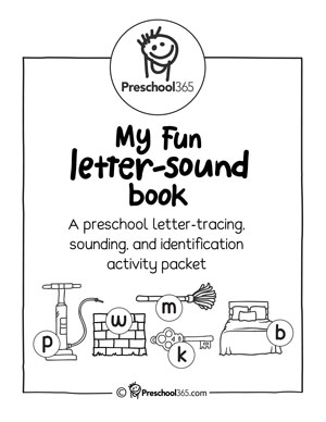 Preschool lowercase letter tracing pack