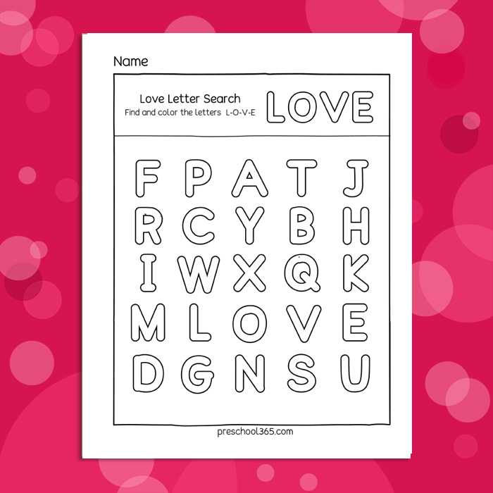 Free Valentine's Day Activity Pack for Kids