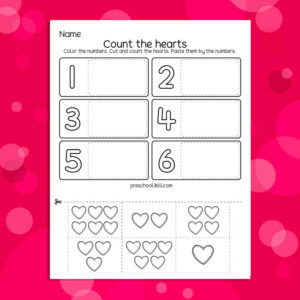 Little Hearts Valentine's Theme Packet (22-Page Activity Pack)