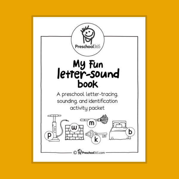 My Fun Letter-Sound Book (Letter-tracing, sounding and identification activity packet)