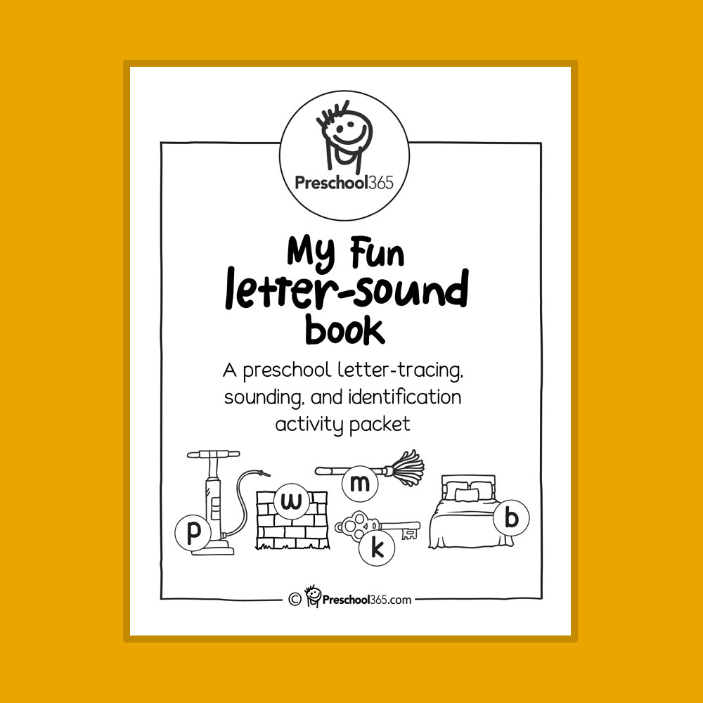 My Fun Letter-Sound Book (Letter-tracing, sounding and identification activity packet)