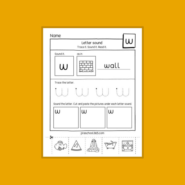 My Fun Letter-Sound Book (Letter-tracing, sounding and identification activity packet)