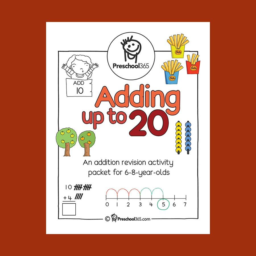 adding-up-to-20-revision-packet-6-8year-olds