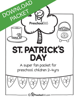 st patricks day activity worksheets for preschool