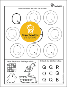 Uppercase Letter Tracing Activity Packet 2-5yr oldsPreschool365