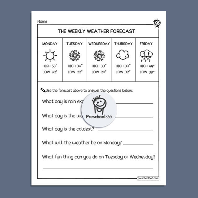 The Weather Science Activity Packet (23pages)