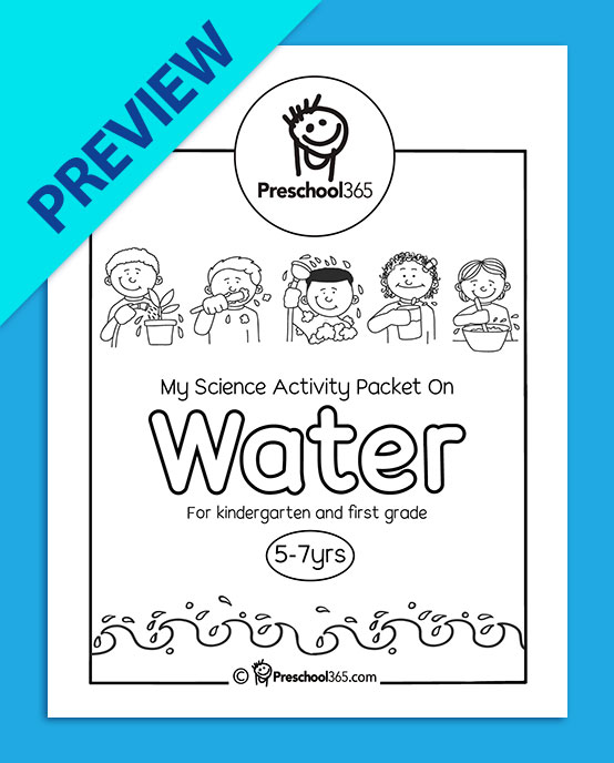 Water activities for kindergarten and first grade