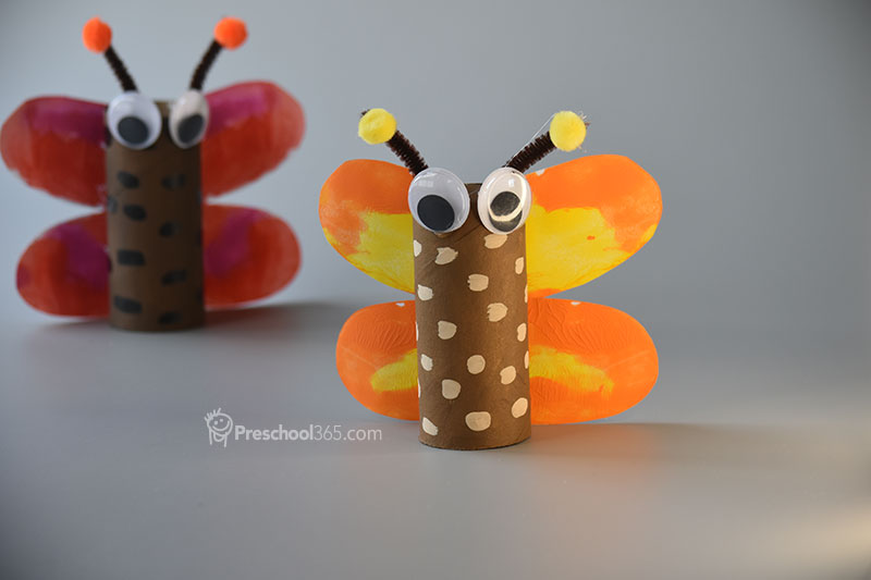 cute butterfly craft for children