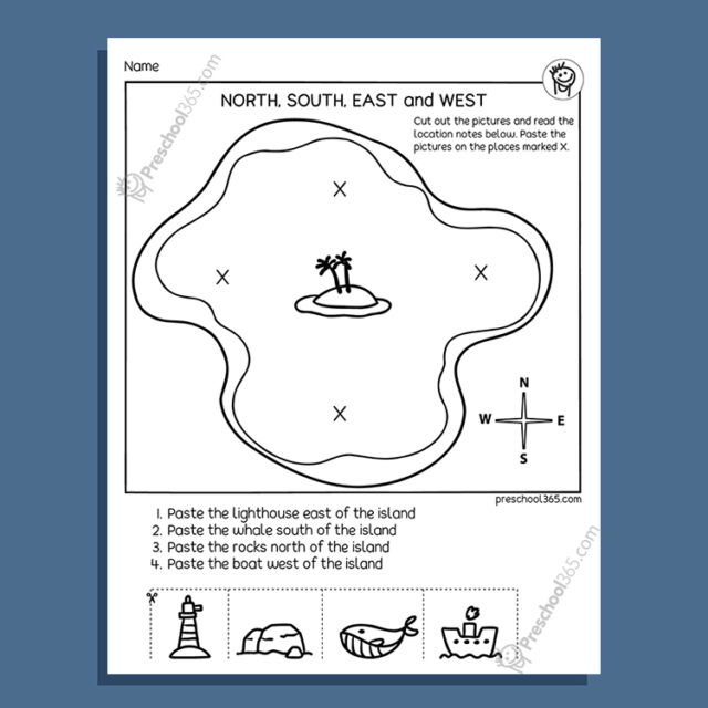 A Big World Kindergarten Geography Activity Packet (25pages)