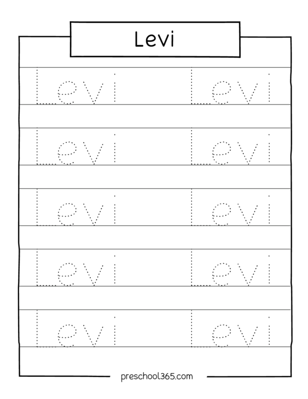 carson-sadie-levi-rolan-madelyn-name-tracing-sheet