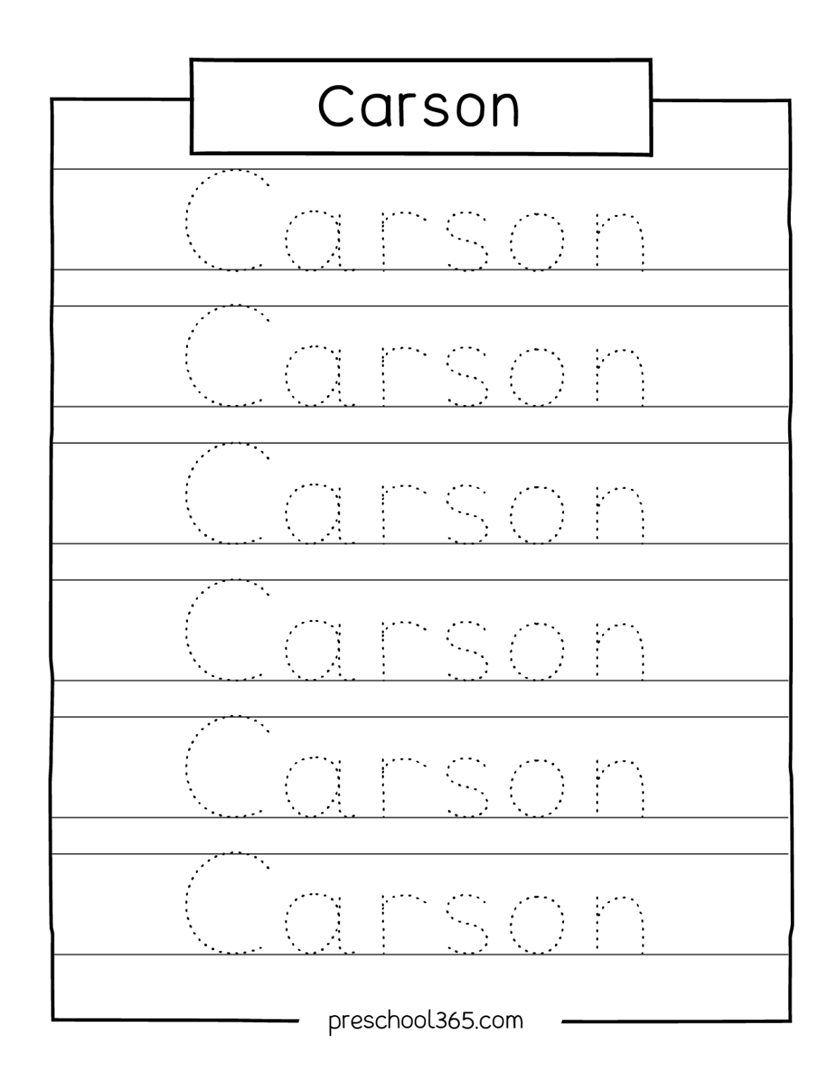 preschoolnametracingprintable04 Preschool365