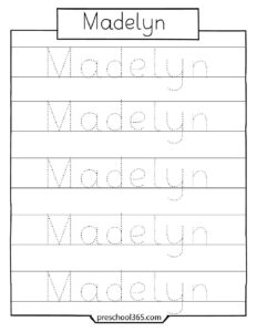 Madelyn-free-name-tracing-sheet 