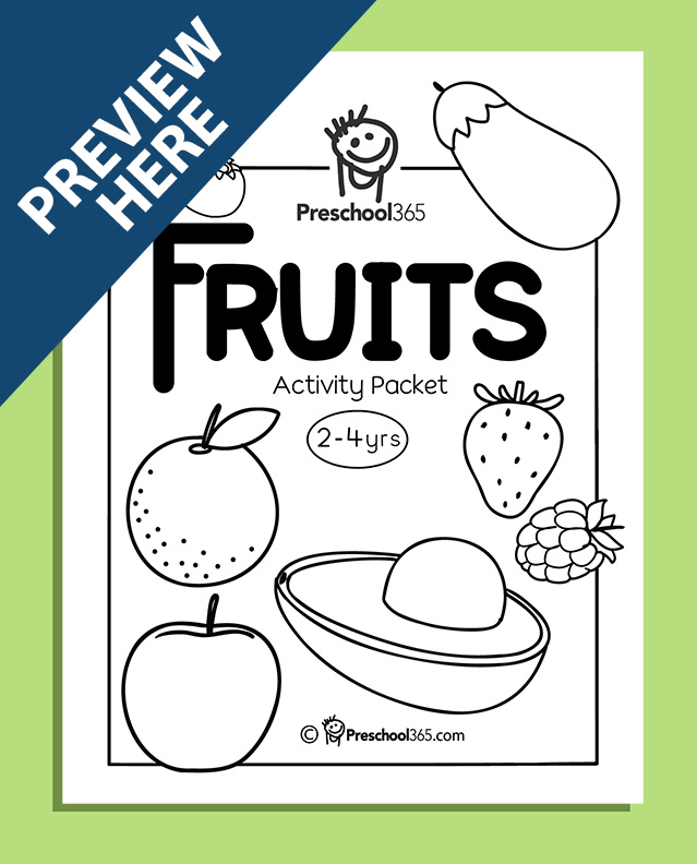 Fun activities on Fruits for children