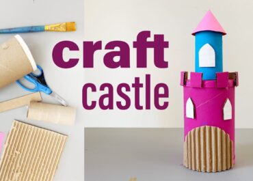 Princess castle paper craft activity