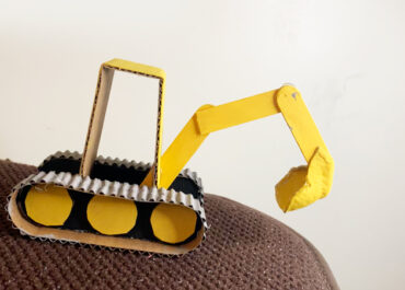 How to make a craft excavator