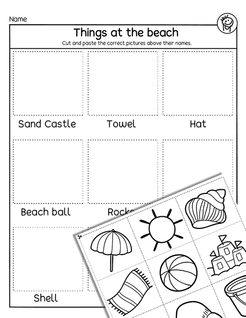Fun Beach Theme Activities For Preschool Homeschool Children