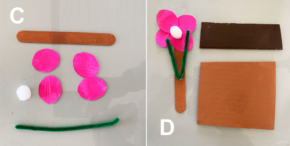 Fun paper craft activity for preschool homeschool kids