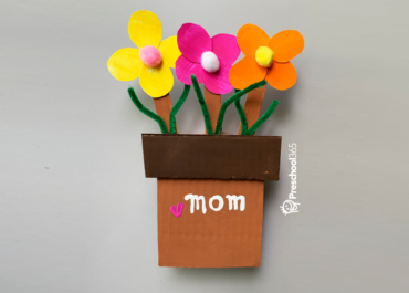 Mother's Day flower paper craft