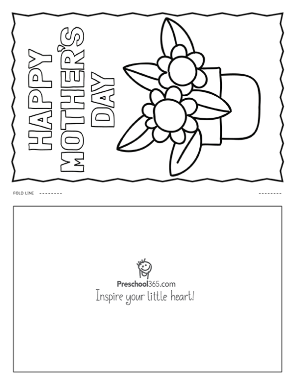 Free-Mothers-day-preschool-activity-card | Preschool365