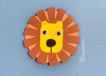 How To Make A simple Paper Lion Craft