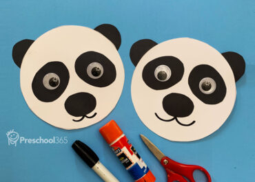 Paper Panda Craft For Kids