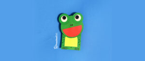 Easy and fun paper frog crafting