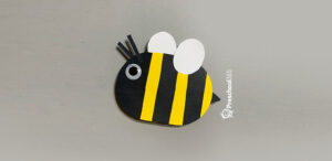 Fun bumble bee paper craft for kids