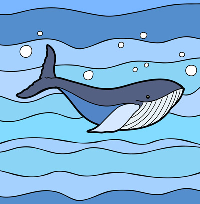 Free Whales activity theme for PreK children