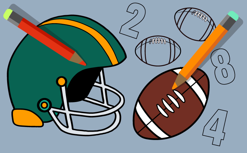Easy and fun football activity for preschool kids