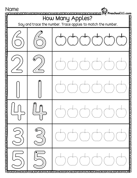Easy Learn from home APPLE activities for parents learning with their kids